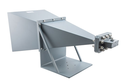 Broadband Gain Horn Antenna, 4 GHz to 8 GHz 20 dBi Gain, SMA Female Connector