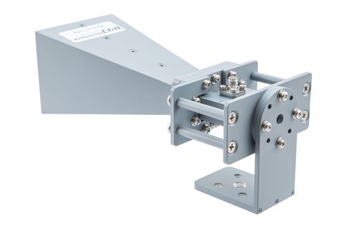 Broadband Gain Horn Antenna, 6 GHz to 18 GHz 15 dBi Gain, SMA Female Connector