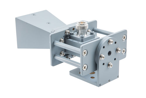 Broadband Gain Horn Antenna, 6 GHz to 18 GHz 10 dBi Gain, N Female Connector