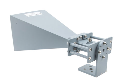 Broadband Gain Horn Antenna, 8 GHz to 18 GHz 20 dBi Gain, 2.92