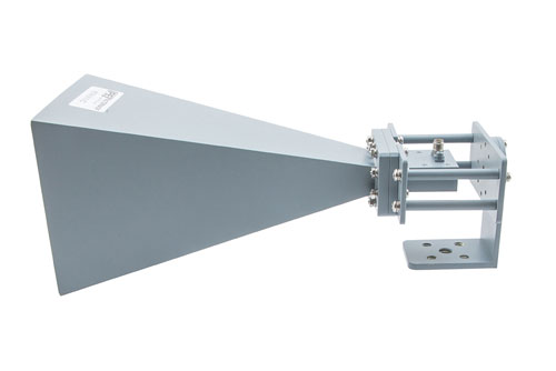Broadband Gain Horn Antenna, 8 GHz to 18 GHz 20 dBi Gain, 2.92 Female Connector