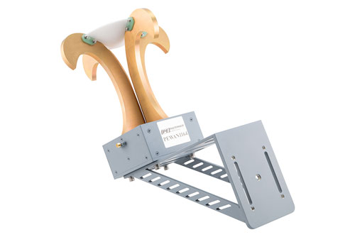 Broadband Horn Antenna, Dual Polarized 0.8 GHz to 18 GHz 20 dBi Gain, SMA Female Connector