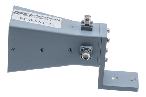 Broadband Horn Antenna, Dual Polarized 6 GHz to 18 GHz 12 dBi Gain, SMA Female Connector