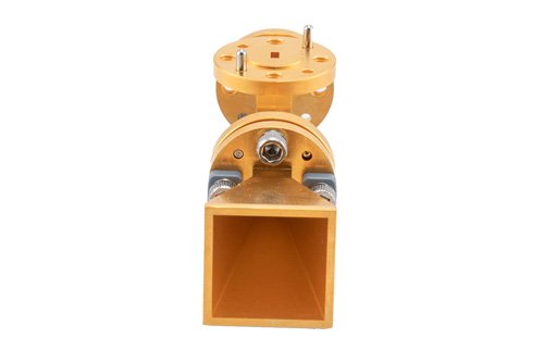 Broadband Horn Antenna, Dual Polarized 93 GHz to 95 GHz 22 dBi Gain, WR-12 Wavegiude Input