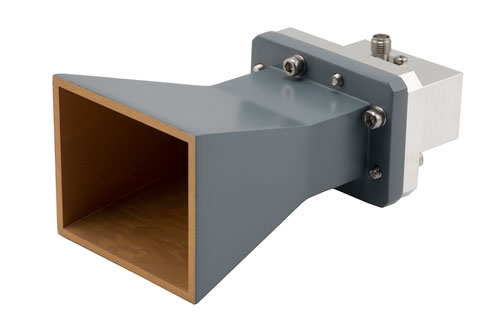 WR-137 Standard Gain Horn with 10 dBi gain, SMA Female connector