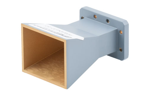 WR-137 Standard Gain Horn Antenna Operating From 5.85 GHz to 8.2 GHz, 10 dBi Nominal Gain, CMR-137 Flange