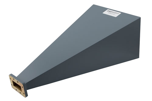 WR-137 Waveguide Antenna, 5.85 GHz to 8.2 GHz Frequency Range, 20 dBi Gain,