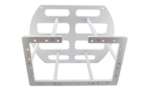 Standard Gain Horn Cage Style Antenna Mount, Waveguide Size WR1500, IEC R6