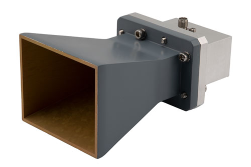 WR-159 Standard Gain Horn with 10 dBi gain, SMA Female connector