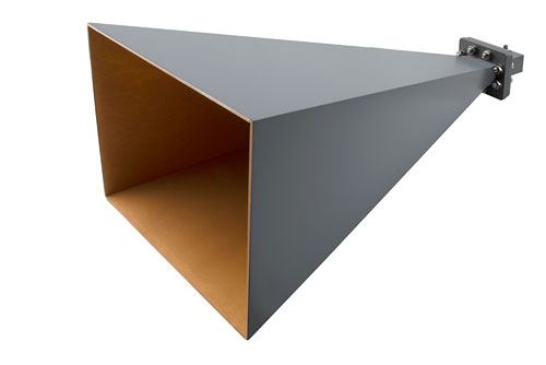 WR-159 Standard Gain Horn with 20 dBi gain, SMA Female connector