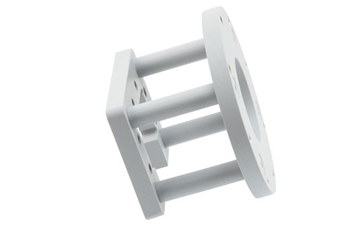 Standard Gain Horn Cage Style Antenna Mount, Waveguide Size WR159, IEC R58