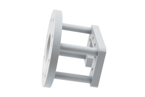 Standard Gain Horn Cage Style Antenna Mount, Waveguide Size WR187, IEC R48