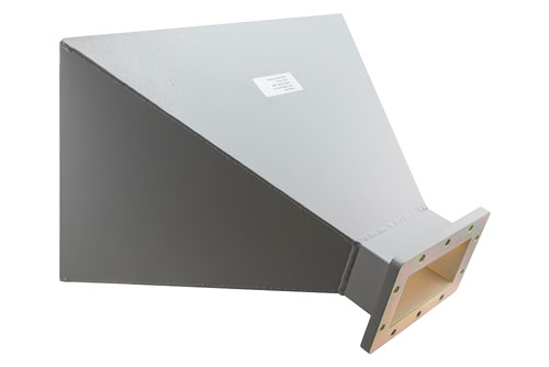 WR-510 Waveguide Standard Gain Horn Antenna Operating From 1.45 GHz to 2.2 GHz, 15 dBi Gain with CPR-510F Flange