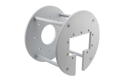 Standard Gain Horn Cage Style Antenna Mount, Waveguide Size WR510, IEC R18