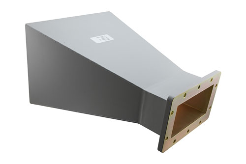 WR-650 Waveguide Standard Gain Horn Antenna Operating From 1.13 GHz to 1.73 GHz, 10 dBi Gain with CPR-650F Flange