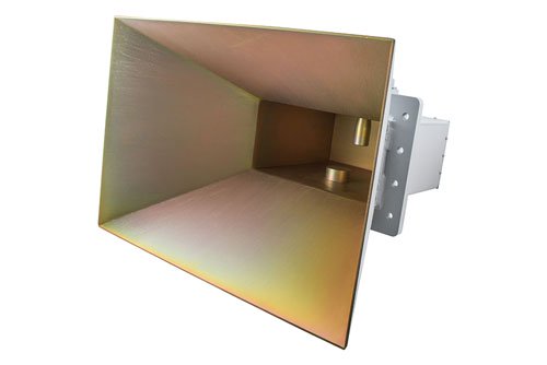 WR-975 Waveguide Standard Gain Horn Antenna Operating From 760 MHz to 1150 MHz, 10 dBi Gain with N Type Female Connector