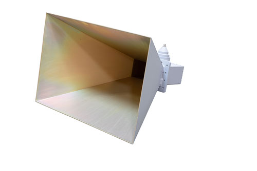 WR-975 Waveguide Standard Gain Horn Antenna Operating From 760 MHz to 1150 MHz, 15 dBi Gain with N Type Female Connector
