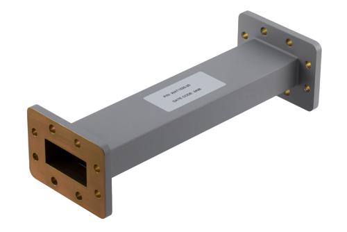WR-187 Waveguide Fixed Attenuator, 20 dB, from 3.94 GHz to 5.99 GHz, UG Cover Flange, Rated to 5 Watt