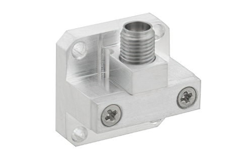 WR-34 UG-1530/U Square Cover Flange to 2.92mm Female Waveguide to Coax Adapter Operating from 22 GHz to 33 GHz