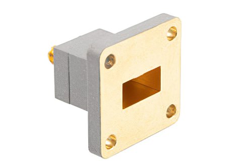 SIVERS LAB WAVEGUIDE ADAPTER WR62 SMA f 