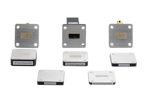 WR-62 Calibration Kit Including Waveguide to Coax Adapter, Termination, Short, and Offsets Components Operating From 11.9 to 18 GHz