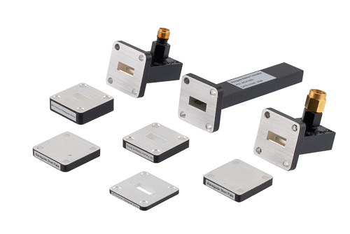 WR-42 Calibration Kit Including Waveguide to Coax Adapter, Termination, Short, and Offsets Components Operating From 17.6 to 26.7 GHz