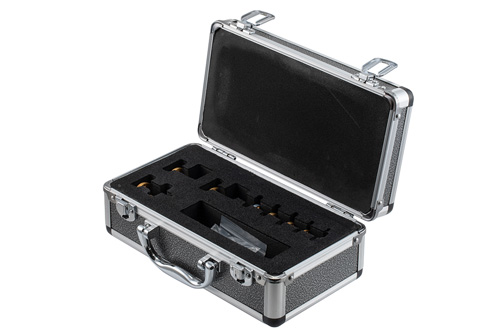WR-22 Calibration Kit Including Waveguide to Coax Adapter, Termination, Short, and Offsets Components Operating From 33 to 50 GHz