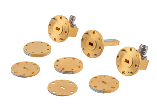 WR-22 Calibration Kit Including Waveguide to Coax Adapter, Termination, Short, and Offsets Components Operating From 33 to 50 GHz