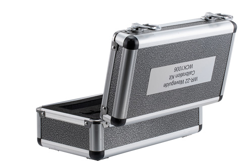WR-22 Calibration Kit Including Waveguide to Coax Adapter, Termination, Short, and Offsets Components Operating From 33 to 50 GHz