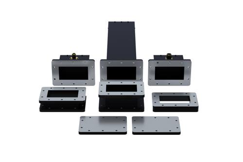 WR-430 Calibration Kit Including Waveguide to Coax Adapter, Termination, Short, and Offsets Components Operating From 1.72 to 2.61 GHz