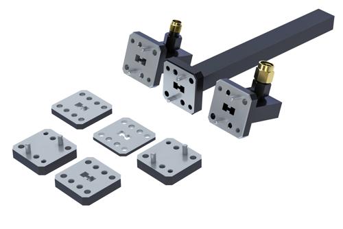 WRD-180 Calibration Kit Including Waveguide to Coax Adapter, Termination, Short, and Offsets Components Operating From 18 to 40 GHz