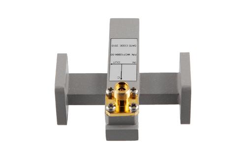 WR-42 Waveguide 50 dB Crossguide Coupler, UG-595/U, 2.92mm Female Coupling Port, 17.6 GHz to 26.7 GHz, Brass