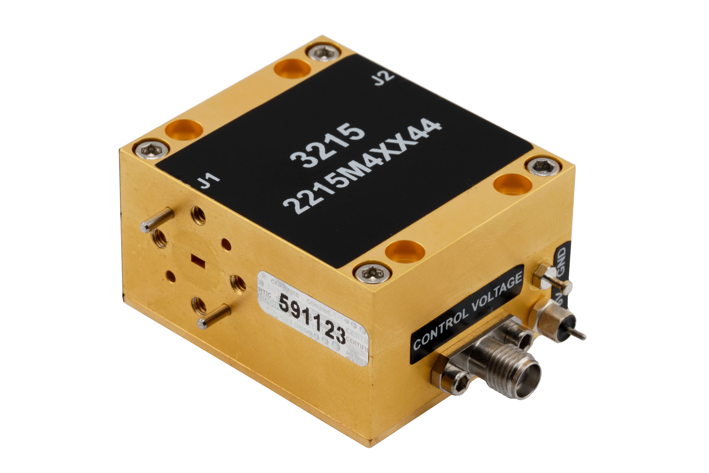 WR10 Waveguide Voltage Variable Attenuator, W Band, 75 GHz to 110 GHz