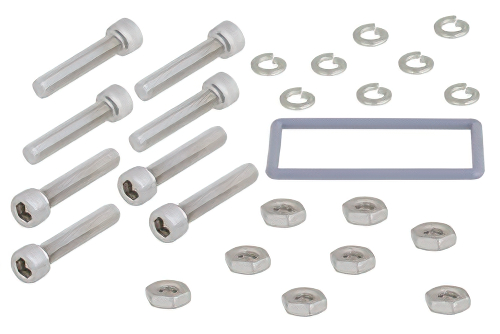 WR-137 Waveguide Gasket kit, CPR137 Grooved Flange, Non-Conductive