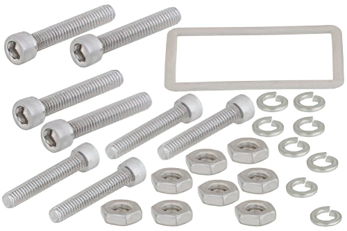 WR-112 Waveguide Electrically Conductive Gasket kit, CPR Flat Flange