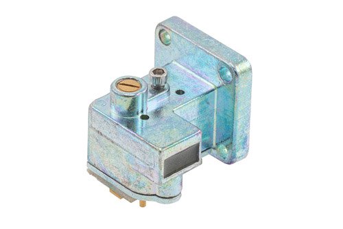 Mechanically Tuned Gunn Diode Oscillator: WR42, CF: 24.125GHz, Output Power: +12.5dBm, Tuning Range: +/- 1GHz, UG-595/U