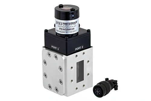 WR-137 Waveguide Electromechanical Relay SPDT Latching Switch, C Band 8.2 GHz Max Frequency, 12,000 Watts, CPR-137F Flange
