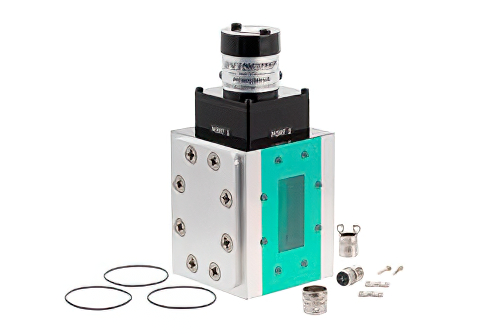 WR-187 Waveguide Electromechanical Relay SPDT/DPDT Latching Switch, C Band 5.85 GHz, 22,000 Watts, CPR Flat, 28V, Self Cut Off