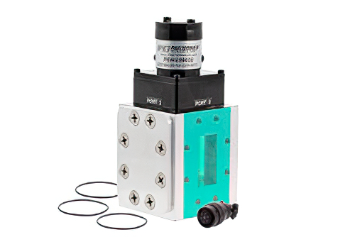 WR-159 Waveguide Electromechanical Relay SPDT/DPDT Latching Switch, C Band 7.05 GHz, 12,000 Watts, CPR Flat, 28V, Self Cut Off