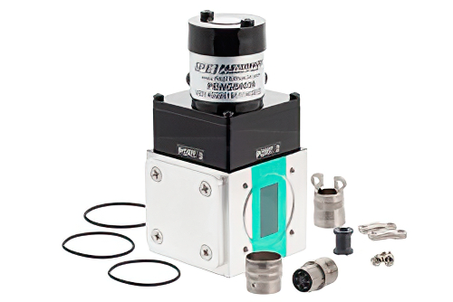 WR-102 Waveguide Electromechanical Relay SPDT/DPDT Latching Switch, X Band 11 GHz, 6,000 Watts, UG Cover, 28V, Self Cut Off, Set Indicators