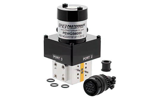 WRD-180 Double Ridge Waveguide SPDT/DPDT Latching Relay Switch, 18 GHz to 40 GHz Frequency Band, 2,000 Watts, UG Cover, 12V, TTL