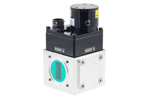 WR-90 Waveguide Electromechanical Relay SPDT/DPDT Failsafe Switch, X Band 12.4 GHz, 5,000 Watts, UG O-Ring, 12V, Window Indicator