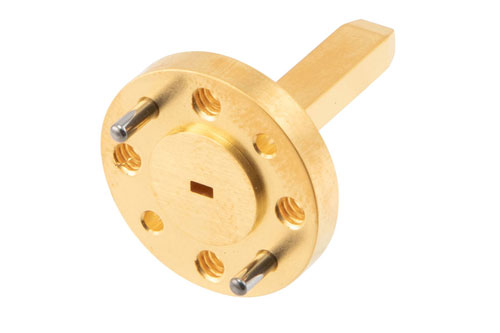 WR-8 Waveguide Probe Antenna Operating from 90 GHz to 140 GHz, 6.5 dBi Nominal Gain, UG-387/U-M Flange