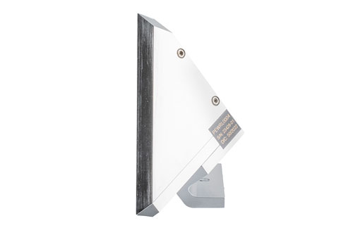 4.3 inch Edge Length, Trihedral Corner Reflector, 1/4-20 Threaded Hole Mount, Aluminum Body