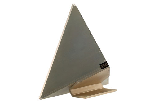 13 inch Edge Length, Trihedral Corner Reflector, 1/4-20 Threaded Hole Mount, Aluminum Body