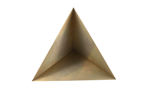 24 inch Edge Length, Trihedral Corner Reflector, 1/4-20 Threaded Hole Mount, Aluminum Body