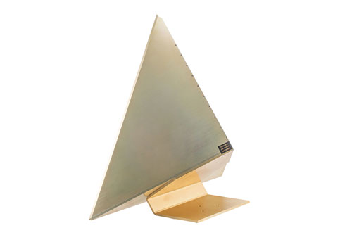 24 inch Edge Length, Trihedral Corner Reflector, 1/4-20 Threaded Hole Mount, Aluminum Body