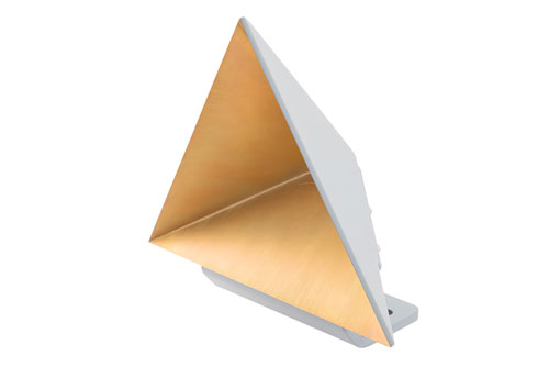 6 inches Edge Length, Trihedral Corner Reflector, Gray