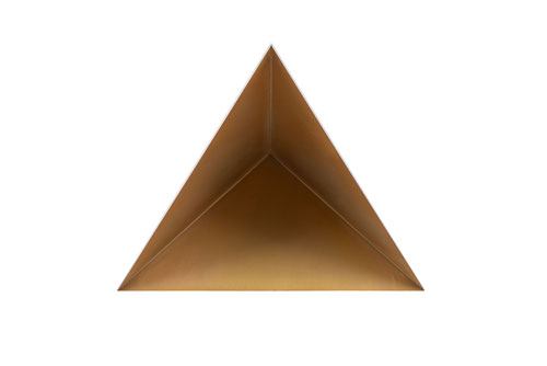 8 inches Edge Length, Trihedral Corner Reflector, Gray