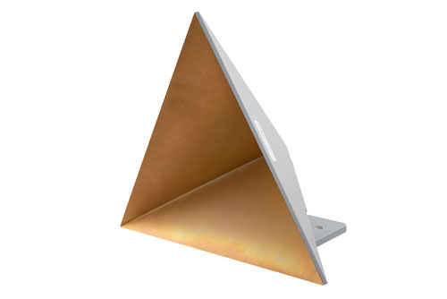 13 inches Edge Length, Trihedral Corner Reflector, Gray